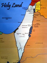 Map of Israel